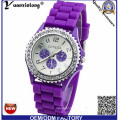 Yxl-899 Summer Fashion Candy Color Quartz Watch Silicon Watch Women Geneva Watch Casual Dress Wristwatch